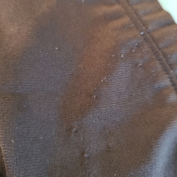 Adidas athletic dark brown zip up sweater - Picture 4 of 4